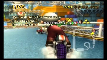 Mario Kart Wii-Live View of 4DR Crazy Hacking