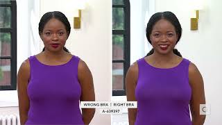 Anybody Intimates Wirefree Cuplift Seamless Bra on QVC