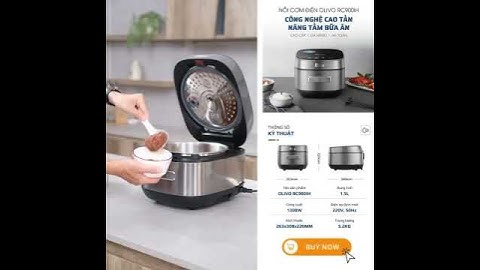 NỒI CƠM CAO TẦN OLIVO RC900IH #olivo #shorts #noicomdiencaotan
