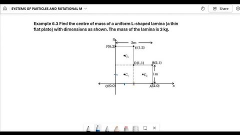 Example 6.2 | Example 6.3 | System of Particles and Rotational Motion | Class11 physics NCERT | NEET
