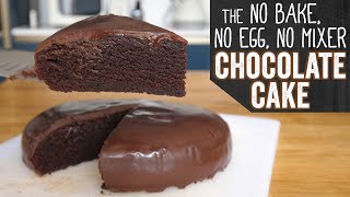 The no bake, no mixer, no egg chocolate cake recipe | Barry tries