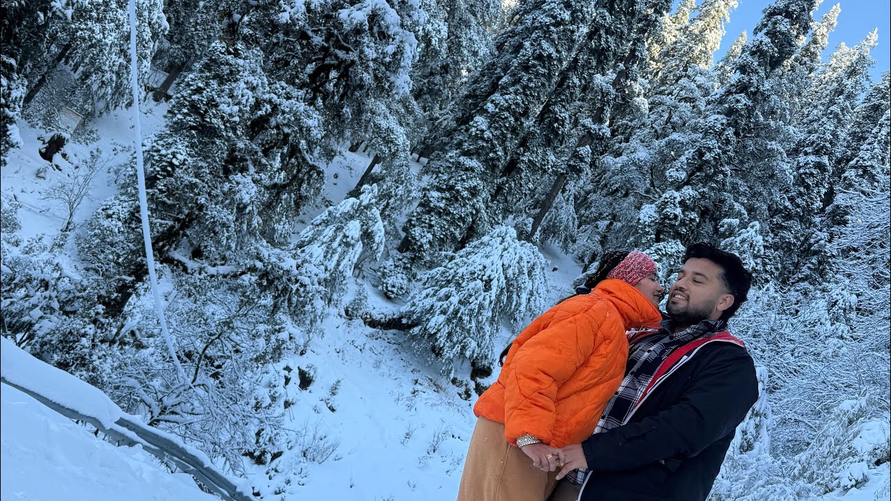 Our Bollywood Like Mini Honeymoon || Jalori Pass, Jibhi, Himachal Pradesh || ❄️Snowfall⛄️