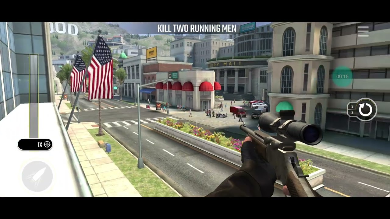 Pure Sniper - Z4 - Mission 16 - Diamond Dash - Kill Two Running Men