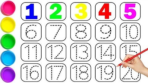 Learn Counting 1- 100 | Easy Numbers Song In English For Kids Beginners