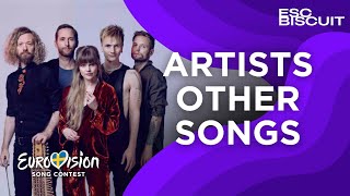 Eurovision 2024: Artists Other Songs