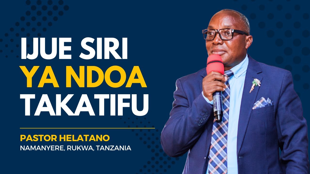 Si Vema Mtu Huyu Awe Pekeyake _ Pastor Helatano｜Sumbawanga Church 🇹🇿