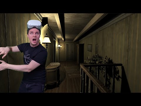 Are you afraid of this VR horror house? Descending I - House of Nightmares [Quest 2 Gameplay]