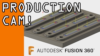 Fusion 360: Programming Production Run CAM!  FF66 screenshot 3