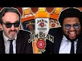 Irish people try jim beam bourbon