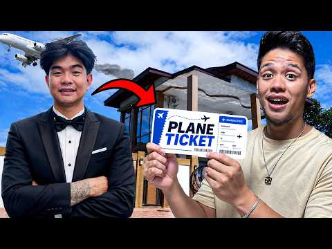 LIBRENG PLANE TICKET para kay VON ORDONA! | GRABE TO!