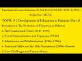 Development of Edu in Pak (Part1)