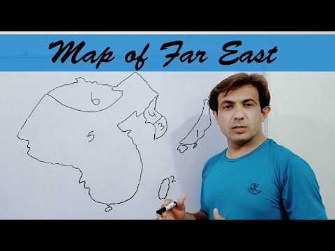 East Asia [Far East] Map of East Asia | Muhammad Akram