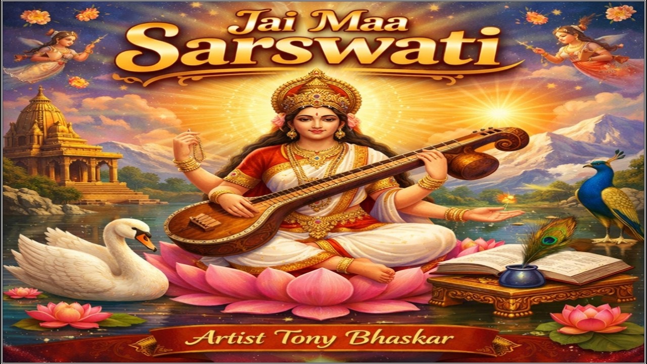 Jai Maa Sarswati - Official Video | Tony Bhaskar