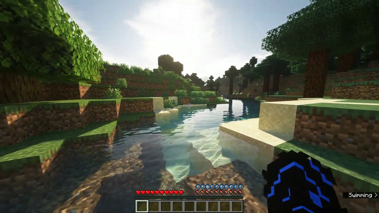 Minecraft with Ray Tracing Shaders - YouTube