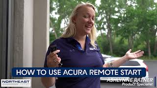 How to Use Acura Remote Start