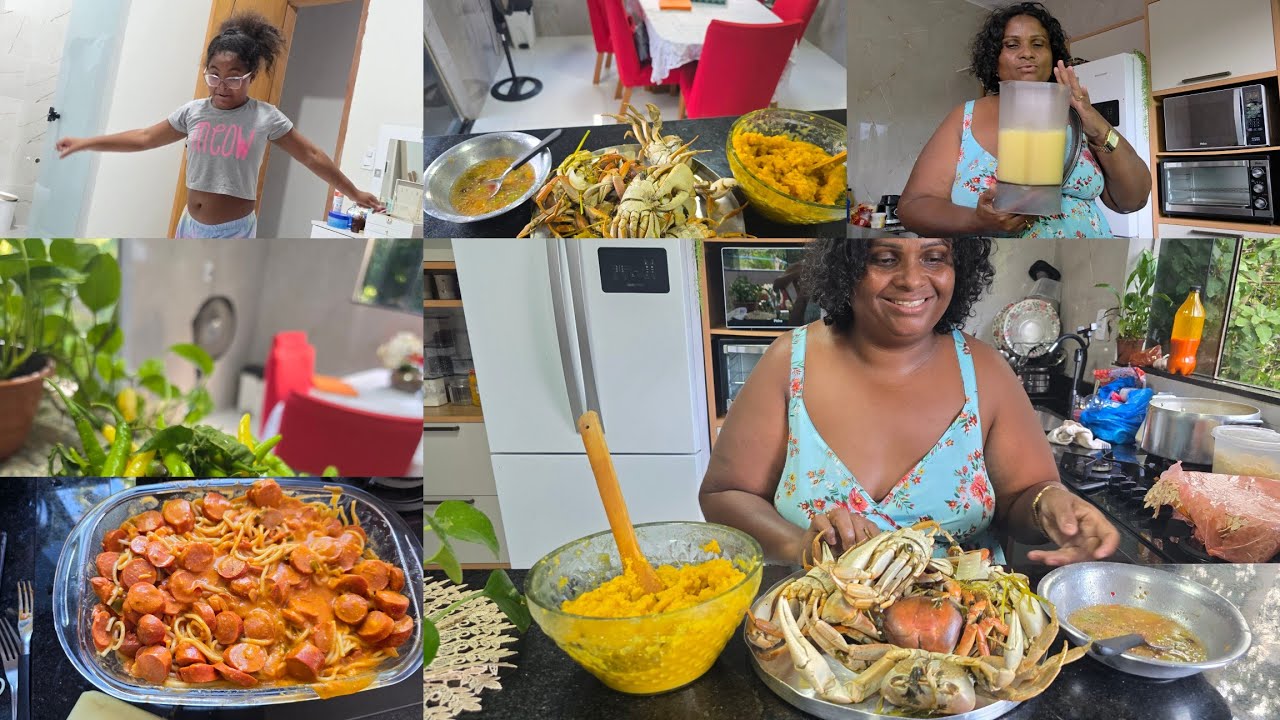 ROTINA DO DIA| FIZ ALMOÇO FRIOZINHO AQUI NA ROÇA|escaldado de vó| macarrao no forno|vida no interior