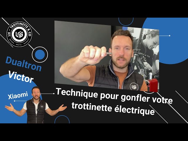 Quelle pompe pour gonfler une trottinette électrique ou gyroroue? -  Mobilityurban