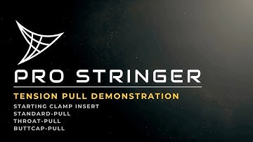 Pro Stringer Platinum 3.0 | Easy Tension Pull Demonstration