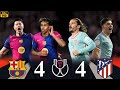 المباراه التى جننت جننت فهد العتيبي برشلونة 4 4 اتليتكو مدريد 