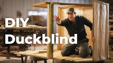 How to build a floating duck blind