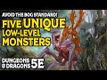 Avoid the Bog Standard with these Five Unique Low-Level Monsters in D&D 5e!