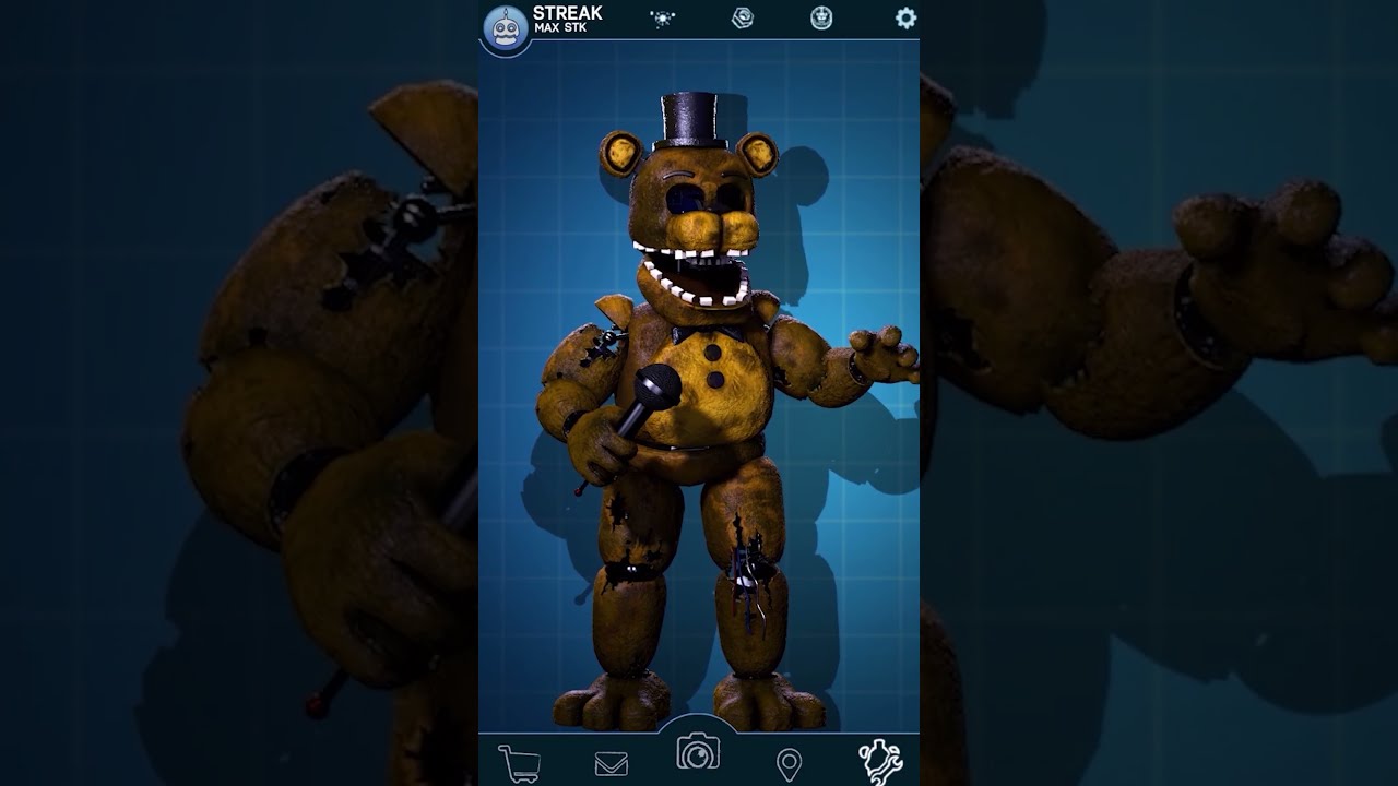 Withered Golden Freddy In FNaF AR YouTube withered-golden-freddy-in-fnaf-ar-youtube
