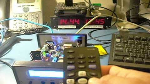 DIY antenna rotator controller byATMEGA328 Duemilanove  Arduino Bootloader