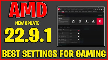 AMD Software New Update 22.9.1 Best Settings To Get Full Performance Boost Fps & Optimization