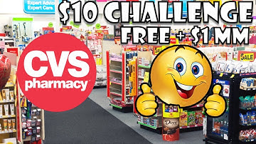 CVS $10 CHALLENGE IN-STORE (FREE LOREAL, LUDENS AND MORE)