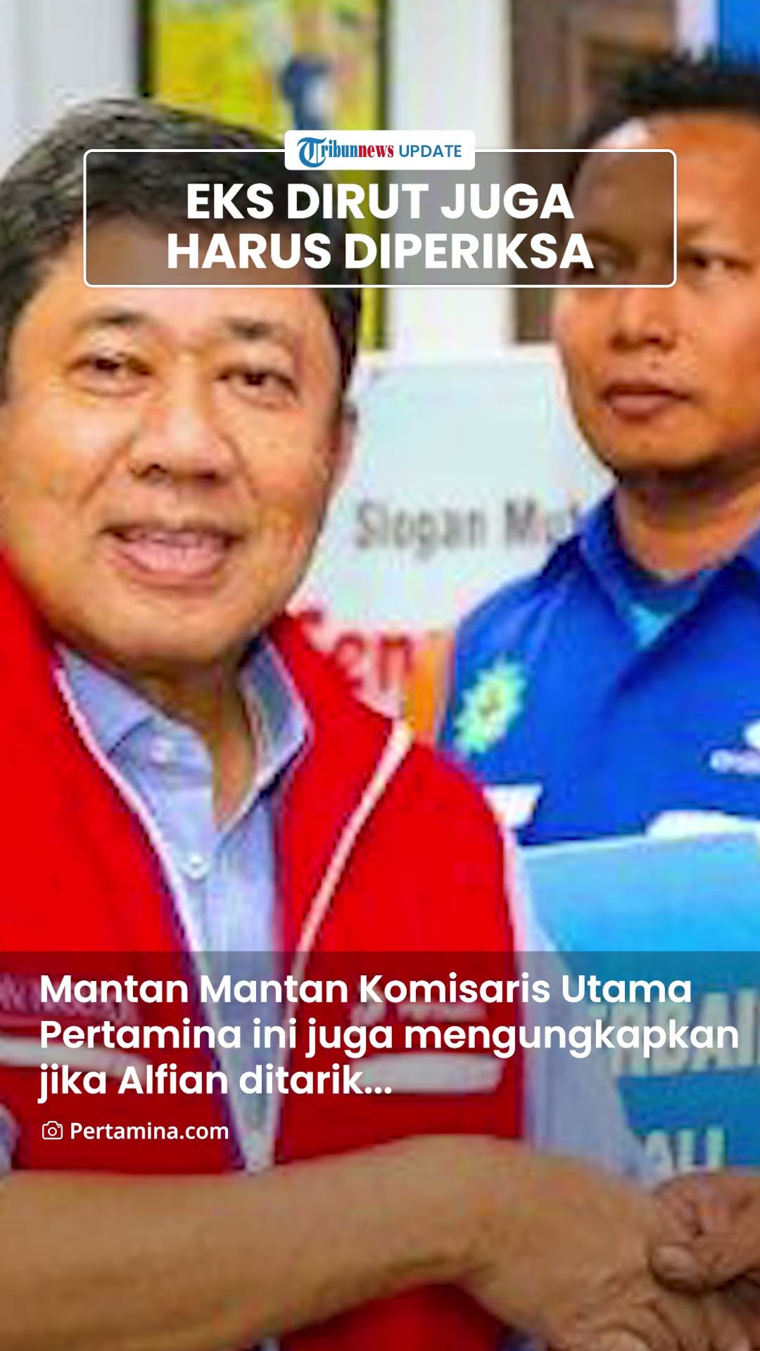 Sosok Alfian eks petinggi PT Pertamina Namanya Disebut Ahok Usai Diperiksa Kejaksaan Agung