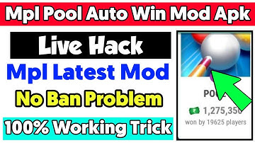 Mpl Pool Hack Trick , Mpl Auto Win Mod Apk | Mpl Pool Game Mod Apk , Mpl Hack Trick , Mpl Pro