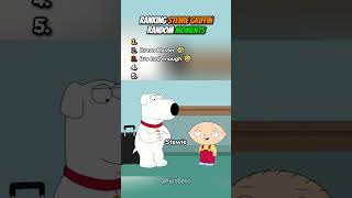 Ranking Stewie Griffin Random Moments