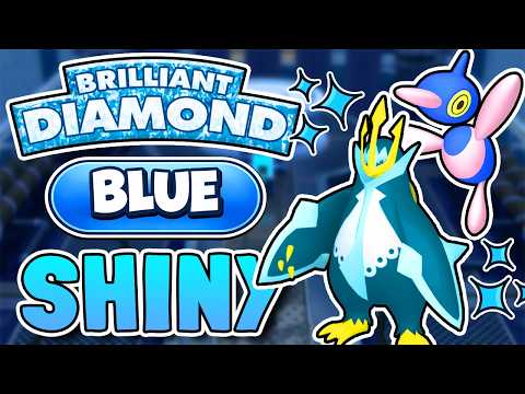 Can Blue Shiny Pokémon Beat Brilliant Diamond? Hardcore Nuzlocke