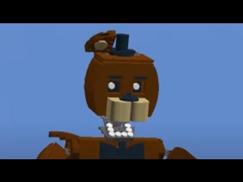 LEGO MOC Bricheadz: Fnaf 1: Golden freddy (2.0) by gamesandmovierecreation