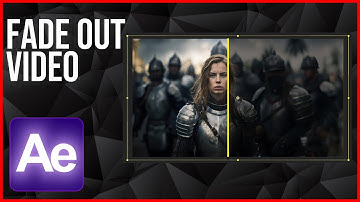 How To Fade Out Footage Explained in 35 Seconds | After Effects