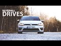 VW GOLF R MK7 - exhaust resonator delete sound and accelerations [POV 4K]