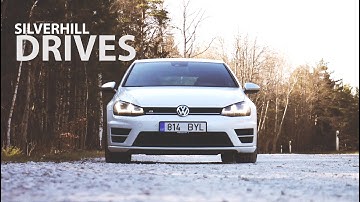 VW GOLF R MK7 - exhaust resonator delete sound and accelerations [POV 4K]