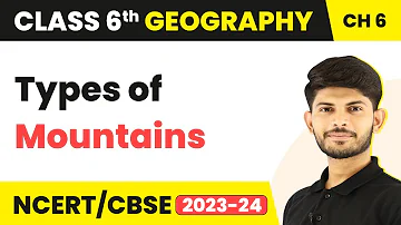 Types of Mountains - Major Landforms of the Earth | Class 6 Geography