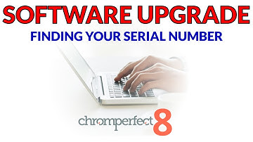 Chromatography Data System - Finding Your Serial Number