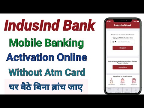 how to activate indusind mobile banking | indusind bank mobile banking registration | indusind bank