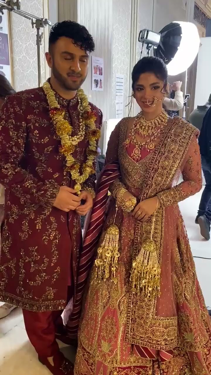 Sonya Hussyn lights up the backstage of the 22nd NEO HUM Bridal Couture Week.