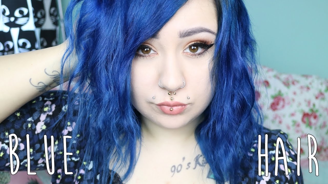 arctic fox hair dye blue