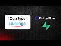 Créer un quiz style Duolingo avec FlutterFlow + Supabase