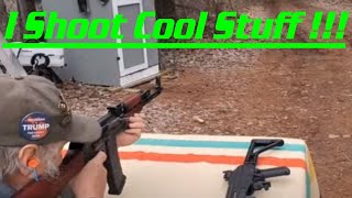 *Poly Tech Ak47* My Wife shooting AK 47 pre ban polytech norinco Chinese spike bayonet aks 762 s56