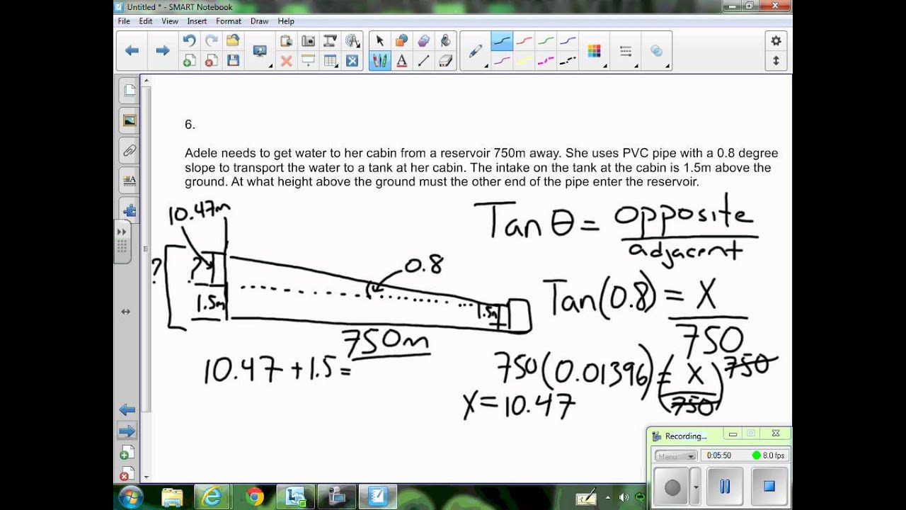 Practice From 1 2 Grade Angle Of Elevation And Distance YouTube Practice From 1 2 Grade Angle Of Elevation And Distance YouTube