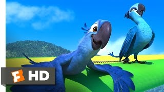 Rio (4\/5) Movie CLIP - Flying Fail (2011) HD