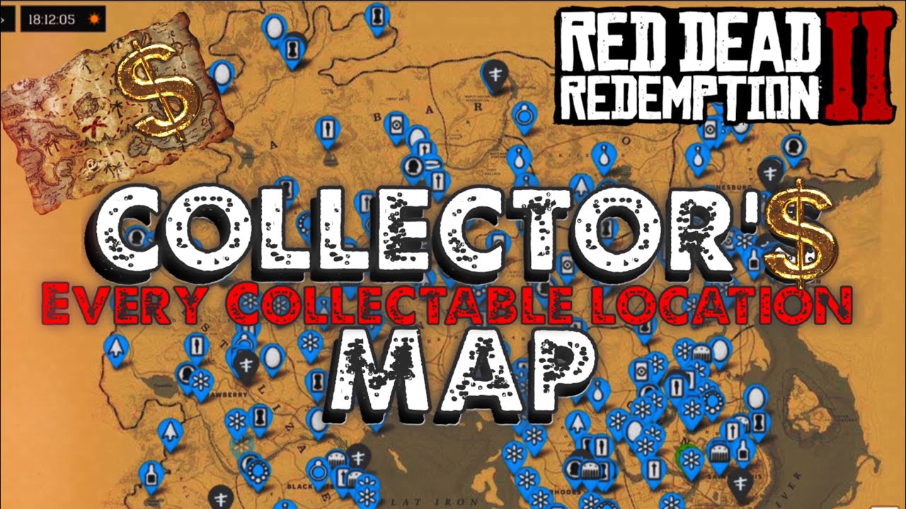 RDR2 Online COLLECTOR'S MAP How To Find EVERY -