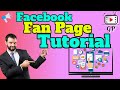 How to create a facebook fan page  facebook page  facebook business page