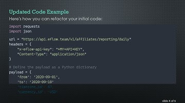 How to Fix the Invalid JSON syntax Error While Retrieving Reports from Everflow