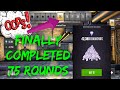 sniper3D shooting range daily free challenge completed 75 rounds